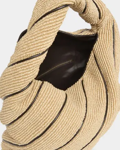 Bottega Veneta Hop Large Striped Shoulder Bag | Thumbnail 4 Bottega Veneta Hop Large Striped Shoulder Bag | Thumbnail 4