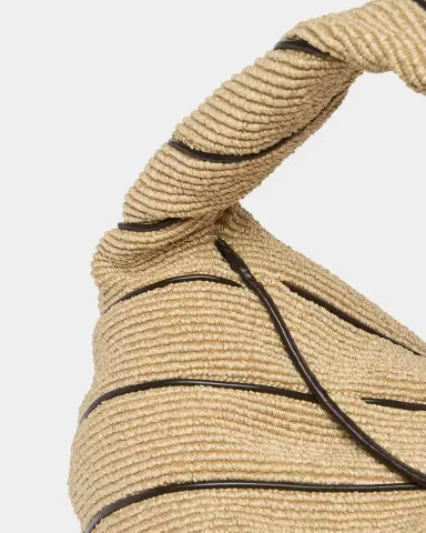 Bottega Veneta Hop Large Striped Shoulder Bag | Thumbnail 6 Bottega Veneta Hop Large Striped Shoulder Bag | Thumbnail 6