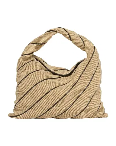 Bottega Veneta Hop Large Striped Shoulder Bag | Thumbnail 1 Bottega Veneta Hop Large Striped Shoulder Bag | Thumbnail 1