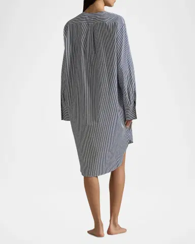 Polo Ralph Lauren Striped Poplin Sleep Shirt | Thumbnail 3