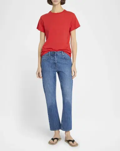 The Row Riaco Slim-Leg Ankle Jeans | Thumbnail 2