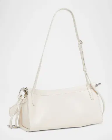 Alaïa Le Click Small Shoulder Bag in Glossy Leather | Thumbnail 2