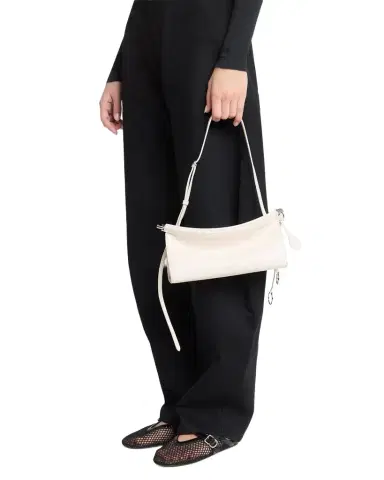 Alaïa Le Click Small Shoulder Bag in Glossy Leather | Thumbnail 1