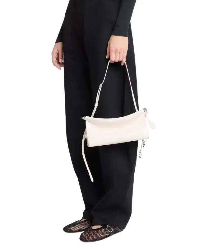 ALAÏA Le Click Small Shoulder Bag in Glossy Leather