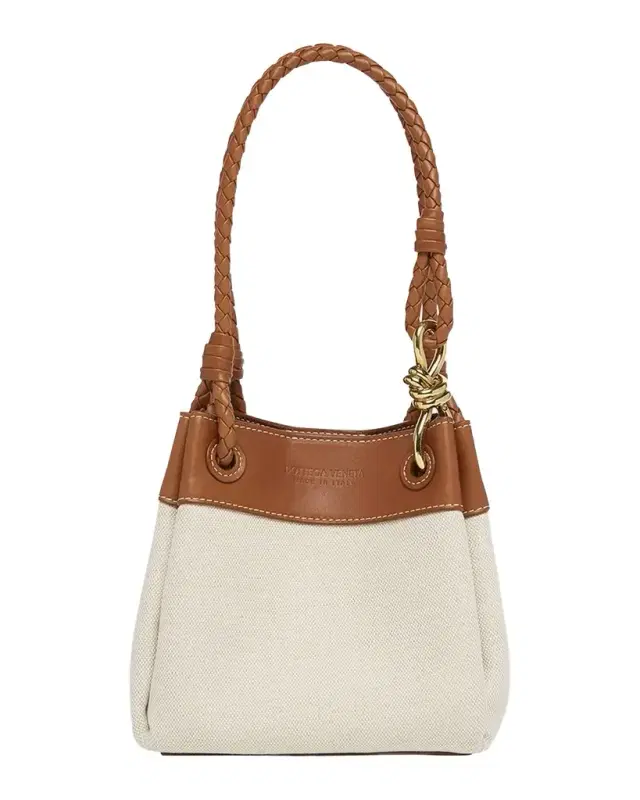 Bottega Veneta Parachute Small Canvas Shoulder Bag
