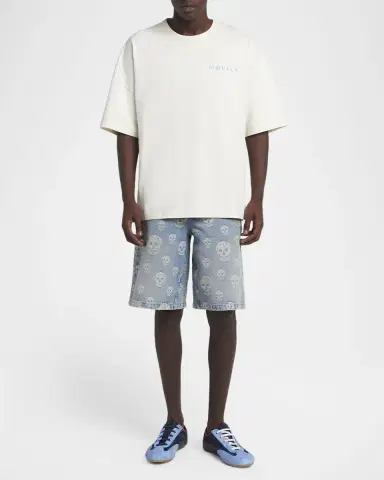 McQueen Men 's Relaxed Logo T-Shirt | Thumbnail 2