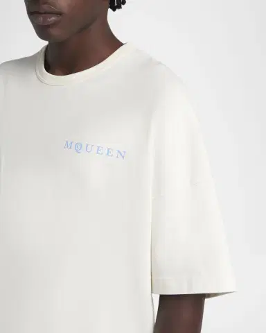 McQueen Men 's Relaxed Logo T-Shirt | Thumbnail 5