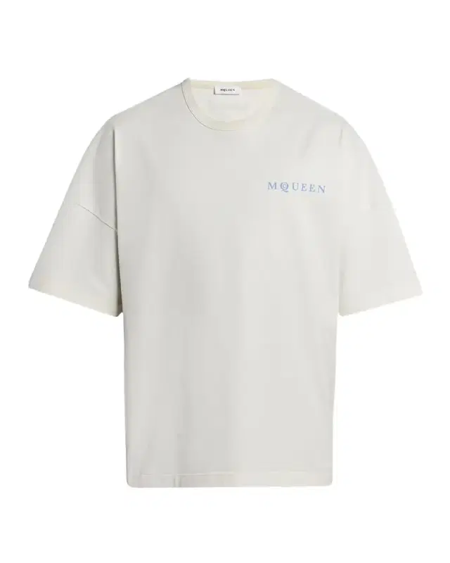 McQueen Men 's Relaxed Logo T-Shirt