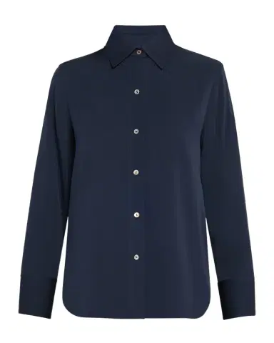Vince Classic Button-Front Blouse | Thumbnail 1