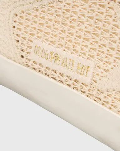 Golden Goose Super-Star Embroidered Cotton Low-Top Sneakers | Thumbnail 5