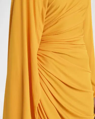 Bottega Veneta Draped Matte Viscose Jersey Cape Maxi Dress | Thumbnail 5 Bottega Veneta Draped Matte Viscose Jersey Cape Maxi Dress | Thumbnail 5