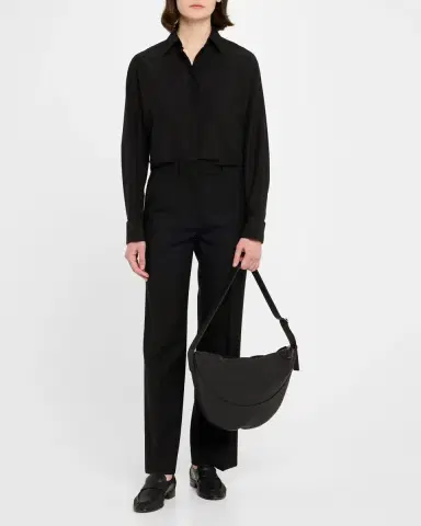 The Row Jouve Shoulder Bag in Grain Leather | Thumbnail 5