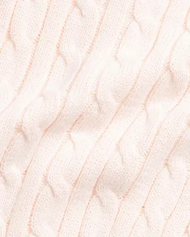 Ralph Lauren Little Girl's & Girl's Cable-Knit Cotton Polo Sweater Dress | Thumbnail 3 Ralph Lauren Little Girl's & Girl's Cable-Knit Cotton Polo Sweater Dress | Thumbnail 3
