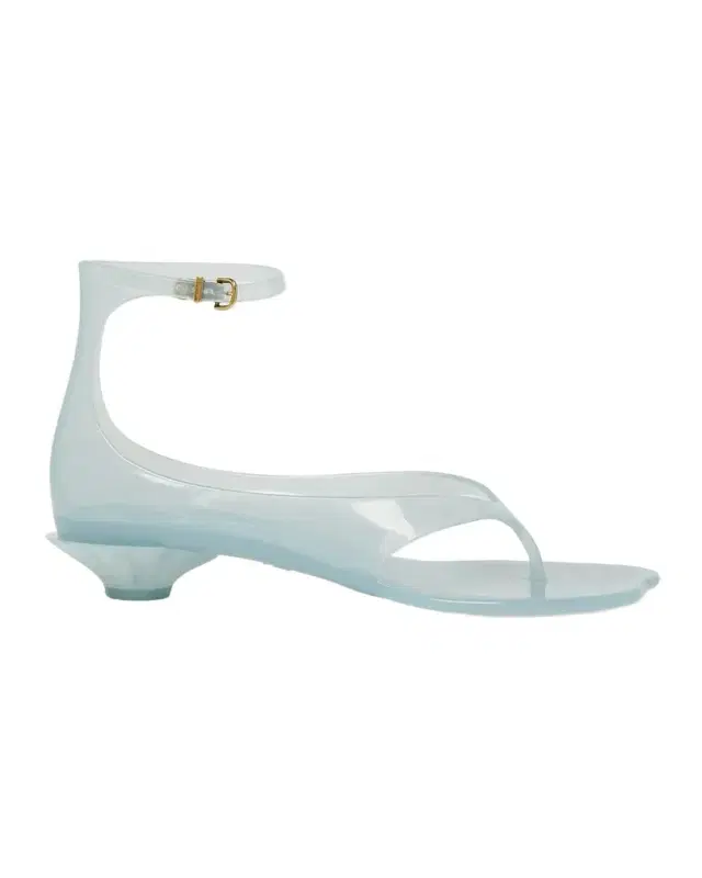 Chloe Jelly Thong Ankle-Strap Sandals