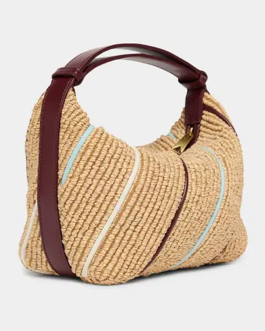Bottega Veneta Wallace Mini Striped Shoulder Bag | Thumbnail 3