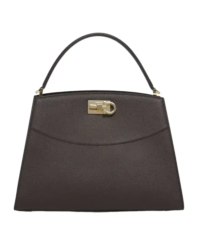 The New Studio Box Leather Top-Handle Bag