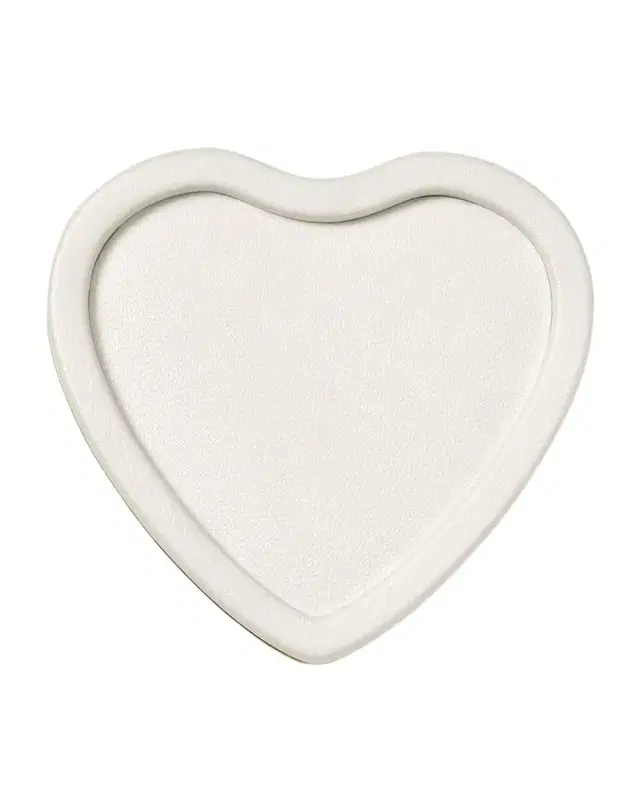 AERIN Piero Leather Heart Tray