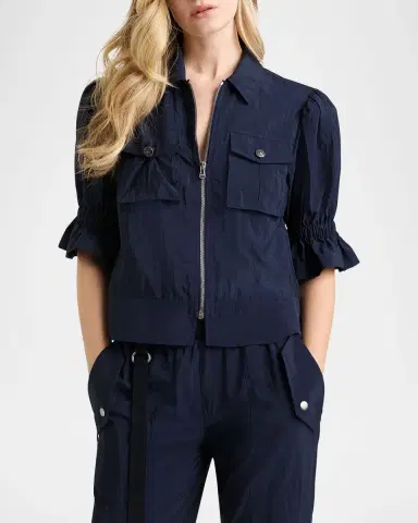 Cinq à Sept Holly Short-Sleeve Jacket | Thumbnail 3