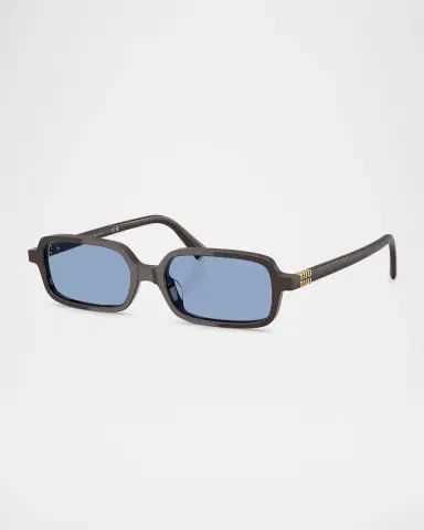 Miu Miu 11Zs Rectangular Sunglasses | Thumbnail 3 Miu Miu 11Zs Rectangular Sunglasses | Thumbnail 3