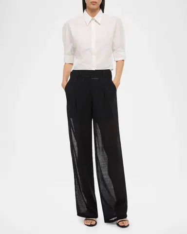 Helmut Lang Articulated Short-Sleeve Shirt | Thumbnail 2
