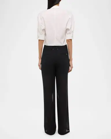 Helmut Lang Articulated Short-Sleeve Shirt | Thumbnail 3