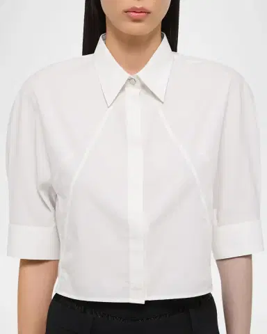 Helmut Lang Articulated Short-Sleeve Shirt | Thumbnail 4