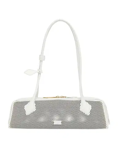Alaïa Le Teckel Medium Shoulder Bag in Fishnet Leather | Thumbnail 1