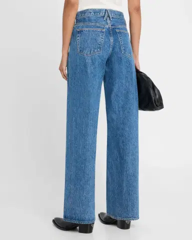 SLVRLAKE Mica Low-Rise Wide Relaxed Jeans | Thumbnail 3