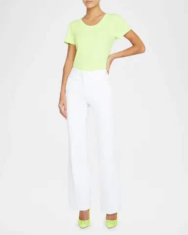 L 'AGENCE Scottie High-Rise Wide-Leg Jeans | Thumbnail 2 L 'AGENCE Scottie High-Rise Wide-Leg Jeans | Thumbnail 2
