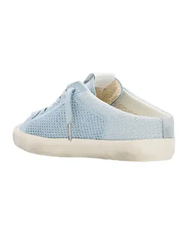 Golden Goose Sabot Embroidered Cotton Slide Sneakers | Thumbnail 1 Golden Goose Sabot Embroidered Cotton Slide Sneakers | Thumbnail 1
