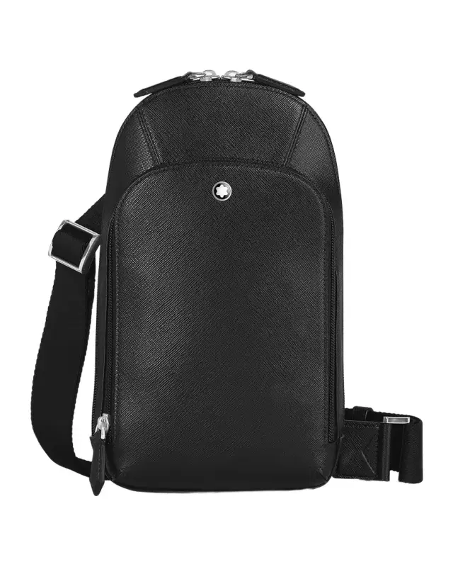 Montblanc Men 's Sartorial Leather Sling Bag