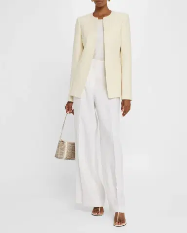 Lafayette 148 New York Thames Wide-Leg Linen Pants | Thumbnail 2 Lafayette 148 New York Thames Wide-Leg Linen Pants | Thumbnail 2
