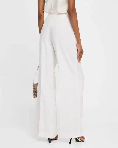 Lafayette 148 New York Thames Wide-Leg Linen Pants | Thumbnail 3 Lafayette 148 New York Thames Wide-Leg Linen Pants | Thumbnail 3