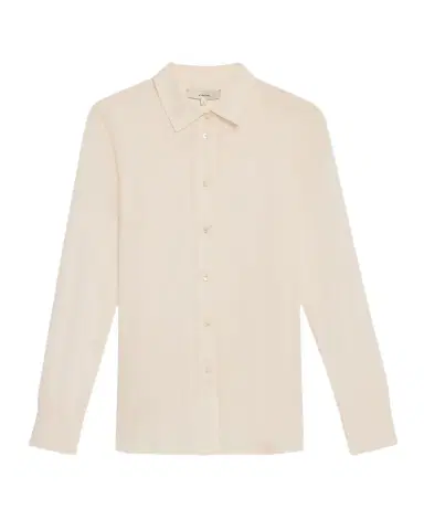 Vince Classic Button-Front Blouse | Thumbnail 1
