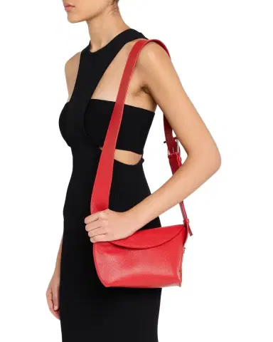 Alexander McQueen Sling Leather Crossbody Bag | Thumbnail 1 Alexander McQueen Sling Leather Crossbody Bag | Thumbnail 1