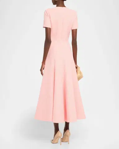 E.Stott Brooke Woven A-Line Midi Dress | Thumbnail 3