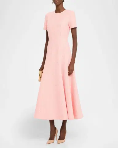 E.Stott Brooke Woven A-Line Midi Dress | Thumbnail 4