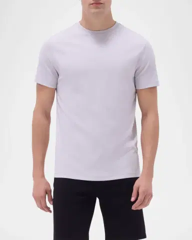 Bugatchi Men's Hank Short-Sleeve Crewneck Tee | Thumbnail 4