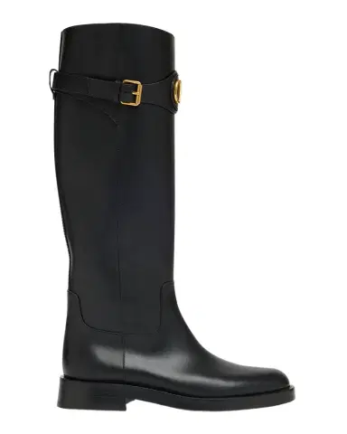 Valentino Garavani VLogo Signature Leather Boots | Thumbnail 1