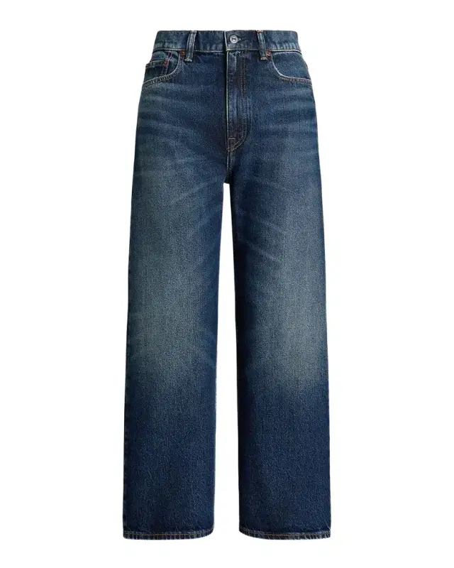 Polo Ralph Lauren High-Rise Wide-Leg Crop Jeans
