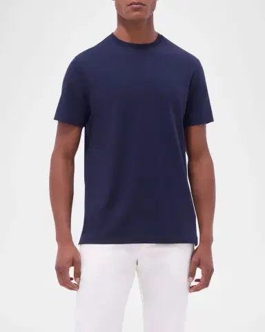 Bugatchi Men's Hank Short-Sleeve Crewneck Tee | Thumbnail 4