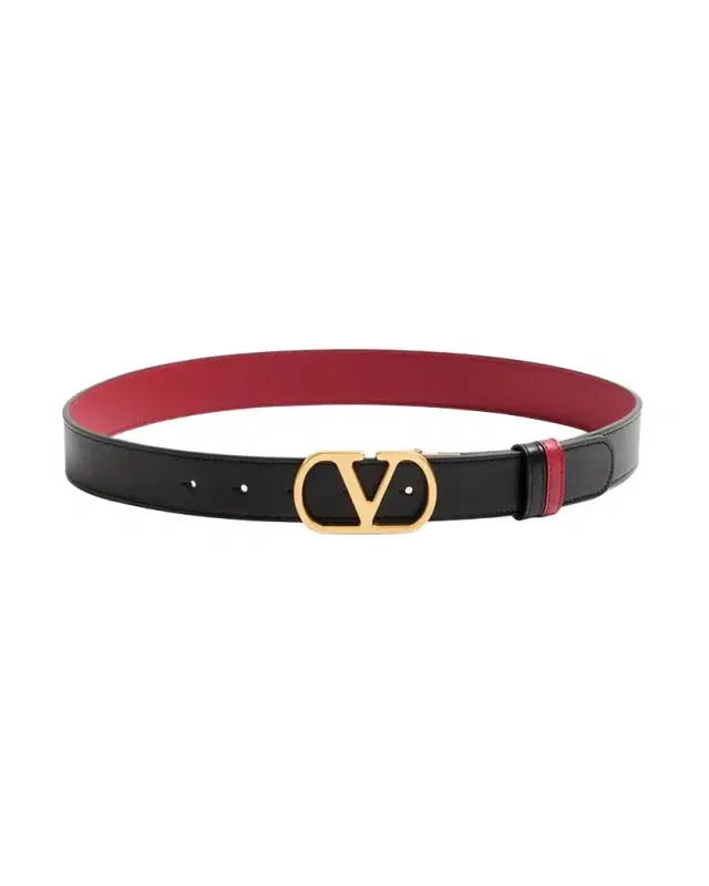 Valentino Garavani VLogo Signature Reversible Leather Belt, 30mm