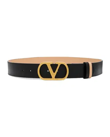 Valentino Garavani Reversible VLogo Signature Signature Leather Belt, 40mm | Thumbnail 1