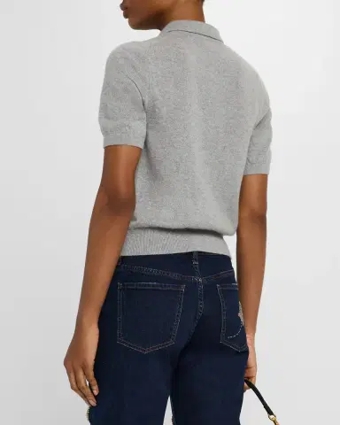 Libertine Turtle Time Cashmere Polo Sweater | Thumbnail 3 Libertine Turtle Time Cashmere Polo Sweater | Thumbnail 3