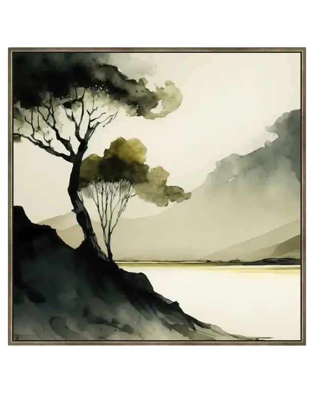 Prestige Arts "Green Serenity" Framed Giclee