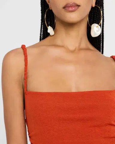 Nanushka Adie Ruched Bodycon Dress | Thumbnail 5