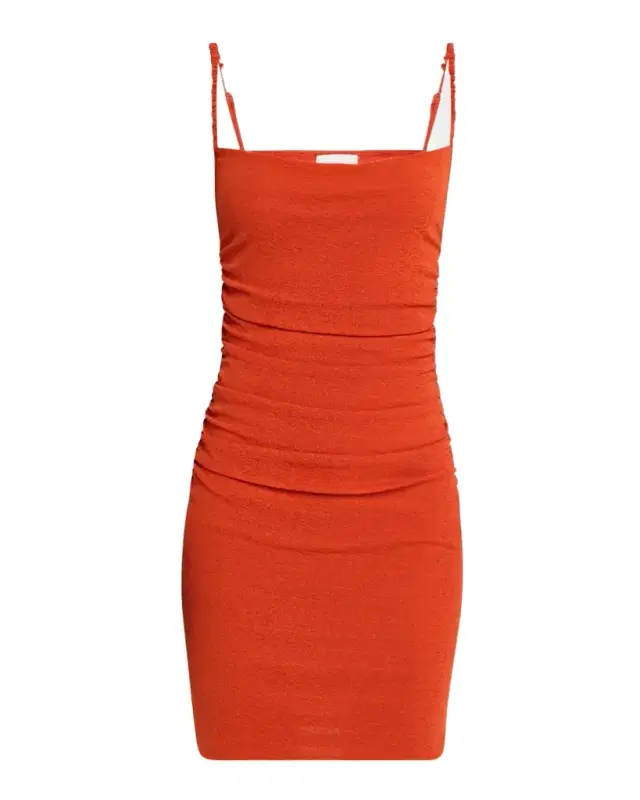 Nanushka Adie Ruched Bodycon Dress