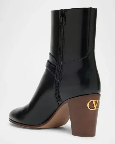 Valentino Garavani Pattie Leather Buckle Ankle Boots | Thumbnail 2 Valentino Garavani Pattie Leather Buckle Ankle Boots | Thumbnail 2
