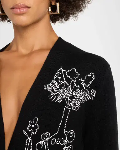 Libertine Still Life Crystal Cashmere Cardigan | Thumbnail 5 Libertine Still Life Crystal Cashmere Cardigan | Thumbnail 5