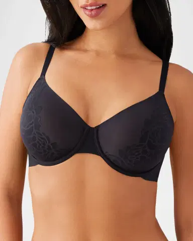 Wacoal Confidence Boost Floral Burnout Full-Cup Bra | Thumbnail 2